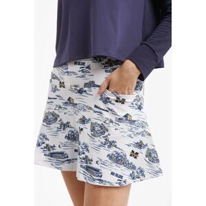 Smith & Quinn Molly Skirt Skort U of M Women's M White Tennis Michigan Sorority
